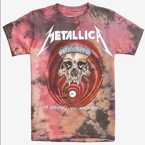 Hot Topic Other - HOT TOPIC METALLICA TIEDYE TEE